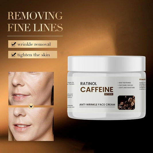 🌟 Retinol Caffeine Anti-Wrinkle Cream – Advanced Firming & Age-Defying Formula